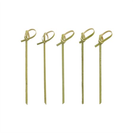 Fingerfood Amuse prikkers Bamboe Pure 9cm Knot