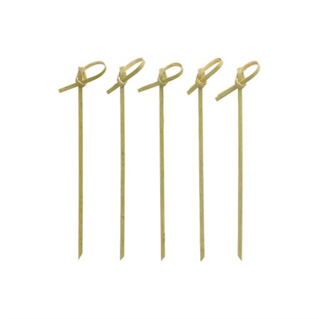 Fingerfood Amuse prikkers Bamboe Pure 12cm Knot