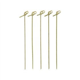 Fingerfood Amuse prikkers bamboe Pure 18cm Knot