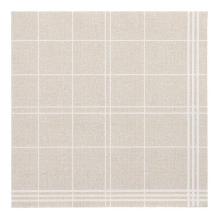 Servetten ROYAL Collection 1/4 vouw 40cm x 40cm Zand Kitchen Craft