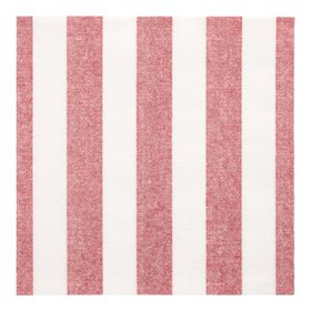 Servetten ROYAL Collection 1/4 vouw 40cm x 40cm Bordeaux Lines
