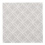 Servetten ROYAL Collection 1/4 vouw 40cm x 40cm Grijs Circle Flowers