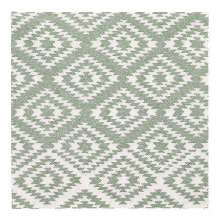 Servetten ROYAL Collection 1/4 vouw 40cm x 40cm Donkergroen Ethnic Look