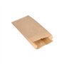 Papieren afscheurzakken Kraft aan koord Papier (Kraft) 21cm x 10cm x 5cm Bruin inhoud 0,5 kg - Horecavoordeel.com