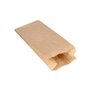 Papieren afscheurzakken Kraft aan koord Papier (Kraft) 24cm x 11cm x 6cm Bruin inhoud 1 kg - Horecavoordeel.com