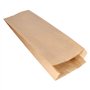 Papieren afscheurzakken Kraft aan koord Papier (Kraft) 42cm x 15cm x 7cm Bruin inhoud 3 kg - Horecavoordeel.com