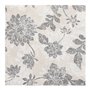 Servetten ROYAL Collection 1/4 vouw 40cm x 40cm antraciet Flowers