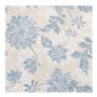 Servetten ROYAL Collection 1/4 vouw 40cm x 40cm arctisch Blauw Flowers