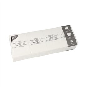 Snack servetten DAILY Collection 1/4 vouw 24cm x 16,5cm Wit Enjoy your Meal