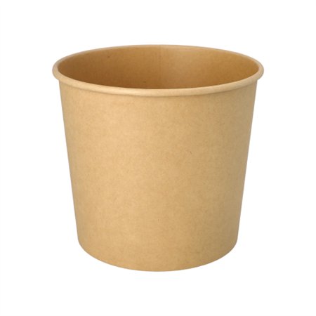 Foodbuckets Karton rond 2800ml Ø 18cm x 16cm Bruin