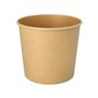 Foodbuckets Karton rond 2800ml Ø 18cm x 16cm Bruin - Horecavoordeel.com