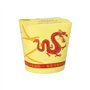 Wokbox Snackbox ASIA rond 550ml 9,7cm x 8,6cm x 7,4cm Dragon