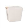 Wokbox Snackbox ASIA rechthoekig 470ml 8,5cm x 7,5cm x 5,5cm Wit