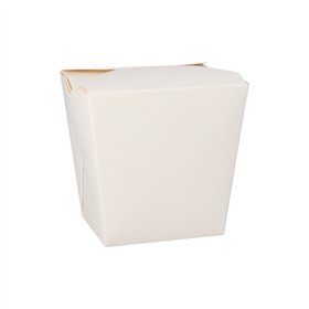 Wokbox Snackbox ASIA rechthoekig 770ml 10,3cm x 8cm x 6,6cm Wit