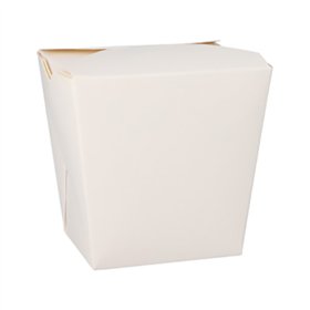 Wokbox Snackbox ASIA rechthoekig 950ml 11cm x 8,8cm x 6,7cm Wit