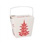 Snackbox met handvat ASIA rechthoekig 770ml 10,3cm x 8cm x 6,6cm Temple