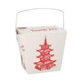 Snackbox met handvat ASIA rechthoekig 950ml 10,9cm x 8,9cm x 6,8cm Temple