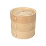 Stoommandje Bamboe ASIA Ø 15cm x 13,5cm 3-delig