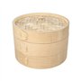 Stoommandje Bamboe ASIA Ø 21cm x 13,5cm 3-delig