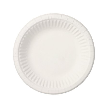 Diepe borden Karton Pure rond Ø 19cm x 3cm Wit - Horecavoordeel.com