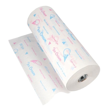 Inpakpapier 10 kg Papier (Kraft) 570 m x 50cm Wit Ice Cream Secare rollen