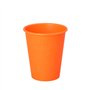 Drinkbekers Karton To Go 0,2 l Ø 8cm x 9,2cm Oranje - Horecavoordeel.com