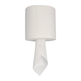 Universele poetsrollen met centrale afrolling Ø 19cm x 300 m x 19cm micro‑embossing - Horecavoordeel.com