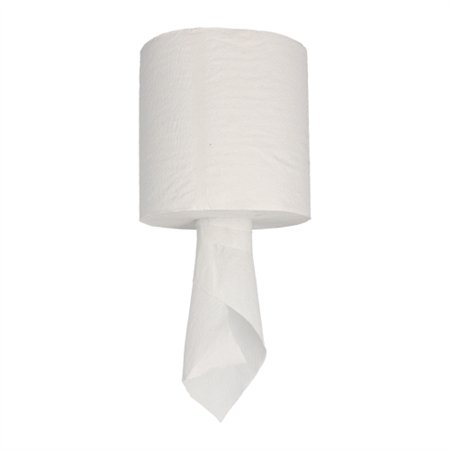 Universele poetsrollen met centrale afrolling Ø 19cm x 300 m x 19cm micro‑embossing - Horecavoordeel.com
