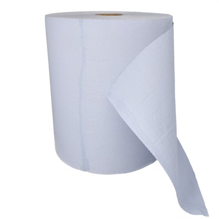 Rol 1000 schoonmaakvellen 3-laags 335m Papier 35,4 x 33,5cm Blauw