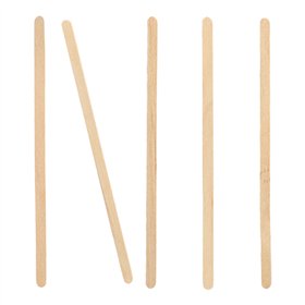 Roerstaafjes Hout Pure 14 x 0,5cm