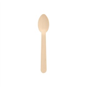 Lepels Hout Pure 14cm - Horecavoordeel.com