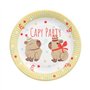 Borden Karton rond Ø 23cm Capy Party