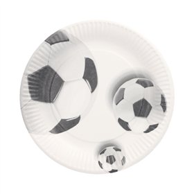 Borden Karton rond Ø 23cm Soccer - Horecavoordeel.com