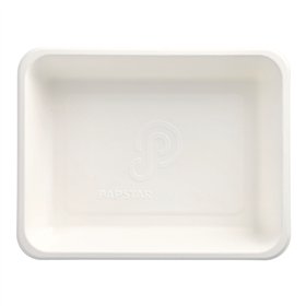 Menubakken topseal Suikerriet 1-vaks 1300ml 4,9cm x 22,7cm x 17,8cm - Horecavoordeel.com