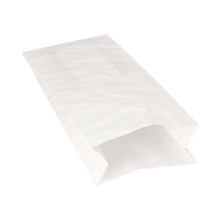 Warmhoudzak Papier met PE-inleg 24 x 10,5 x 5,5cm Wit