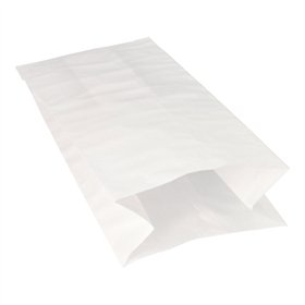 Warmhoudzak Papier met PE-inleg 28 x 13 x 8cm Wit
