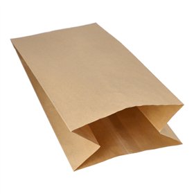 Warmhoudzak Papier met PE-inleg 28cm x 13cm x 8cm Bruin