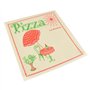 Pizzapunt houders perkament Papier 30cm x 30cm Cafetaria vetvrij