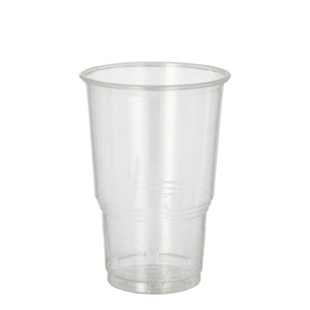 Drinkbekers voor koude dranken PLA Pure 0,25 l Ø 7,8cm x 11cm Glashelder met schuimkraag
