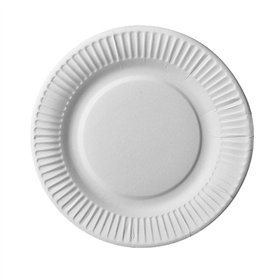 Borden Karton Pure rond Ø 19cm Wit - Horecavoordeel.com