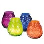 Windlichten Ø 100mm x 105mm kleuren assortiment - Horecavoordeel.com