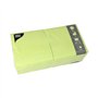 Servetten 3-laags 1/4 vouw 33cm x 33cm limoengroen - Horecavoordeel.com