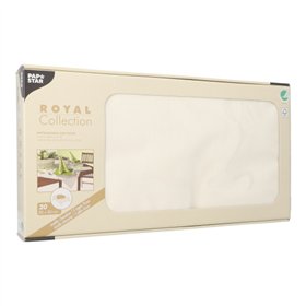 Napperon Tissue ROYAL Collection 80cm x 80cm Champagne