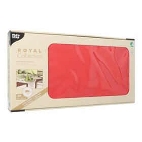 Napperon Tissue ROYAL Collection 80cm x 80cm Rood - Horecavoordeel.com