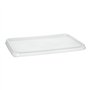 Deksels voor kilobakken PP 0,7cm x 18,6cm x 13,3cm Transparant - Horecavoordeel.com