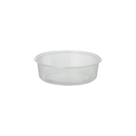 Saladebakken PP rond 125ml Ø 10,1cm x 3,1cm Transparant - Horecavoordeel.com