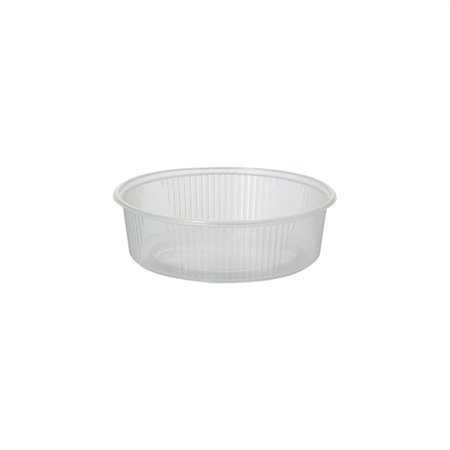 Saladebakken PP rond 125ml Ø 10,1cm x 3,1cm Transparant - Horecavoordeel.com