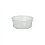 Saladebakken PP rond 200ml Ø 10,1cm x 4,3cm Transparant