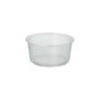 Saladebakken PP rond 250ml Ø 10,1cm x 5cm Transparant - Horecavoordeel.com