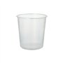 Saladebakken PP rond 500ml Ø 10,1cm x 10,3cm Transparant - Horecavoordeel.com